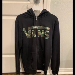 Vans Zip Up Jacket Hoodie